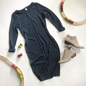 Old Navy | Dark Blue Bodycon Sweater Dress